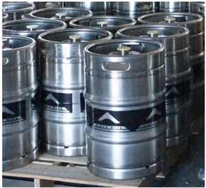 Used Stainless 1/2 BBL kegs