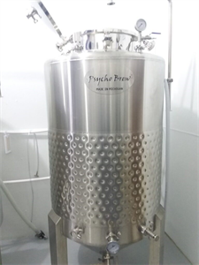 5 BBL Jacketed conical fermenter