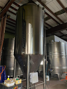100 BBL Unitank in like new condition — jacketed and insulated