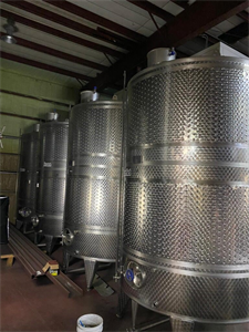 8 x 100 BBL (120HL) Criveller jacketed fermenters-Dual zone jackets.