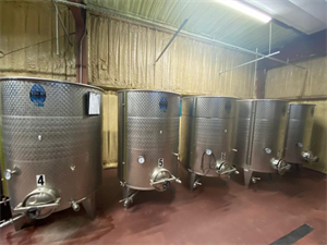8 x 1500L (12.5 BBL) Toscana Inox Open Top JACKETED Fermenters