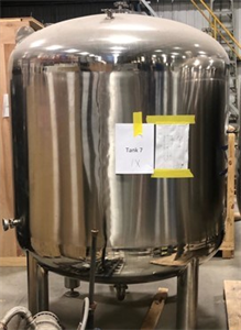 600 Gallons holding tank Stainless