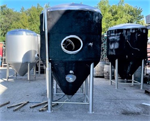 35 HL Jacketed Conical Fermenter