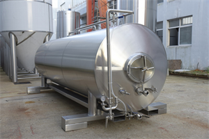 stainless steel 100bbl horizontal bright brite beer tank/ beer serving tank
