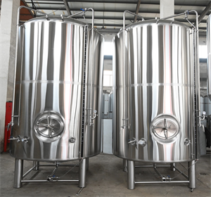 2x60bbl jacketed brite tanks in stock, can be arrange shipping immediately
