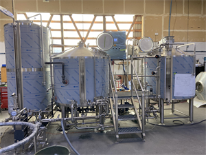 Cru Brewing System 10BBL Steam powered Brewhouse